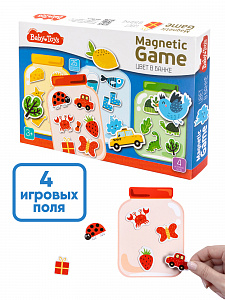Магнитная игра Цвет в банке Baby Toys