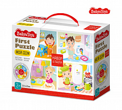 Пазл First Puzzle 4в1 Мой дом Baby Toys