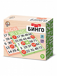 Настольная игра Бинго картонные фишки