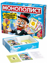 Настольная экономическая игра «Монополист. Большая сделка»