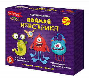 Настольная игра Поймай монстрика Far far land Wood